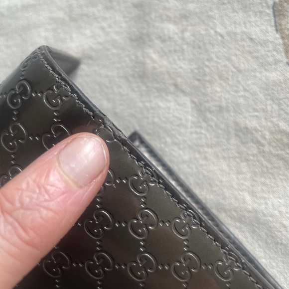 Gucci Wallet patent grey - Picture 10 of 12